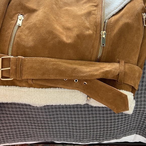 Zara - Belted Bomber Jacket - Picture 8 of 12